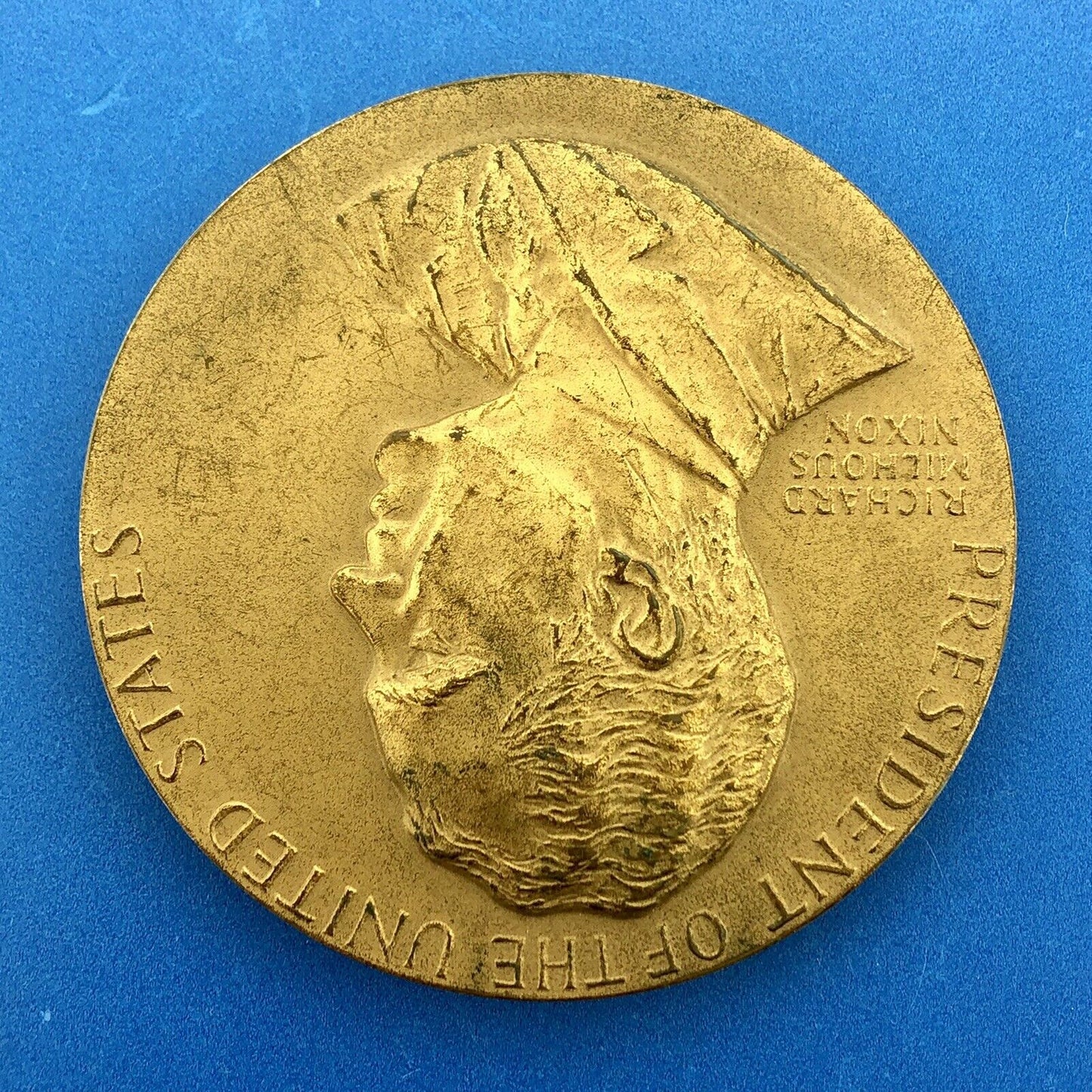1969 United States Mint Richard Nixon Presidential Inauguration Bronze Medal