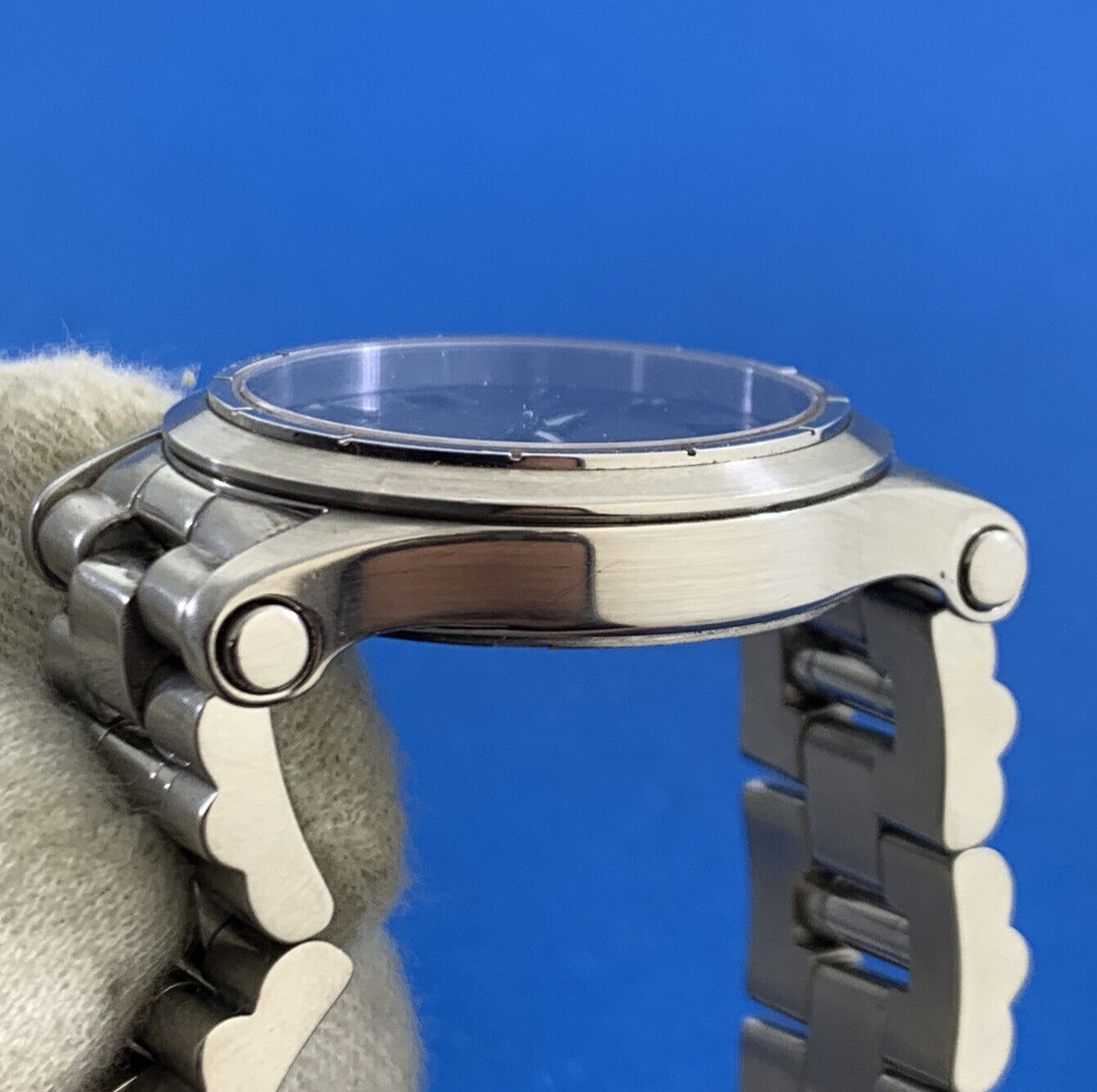 Coach Stainless Steel Black Face Date Window Working Watch