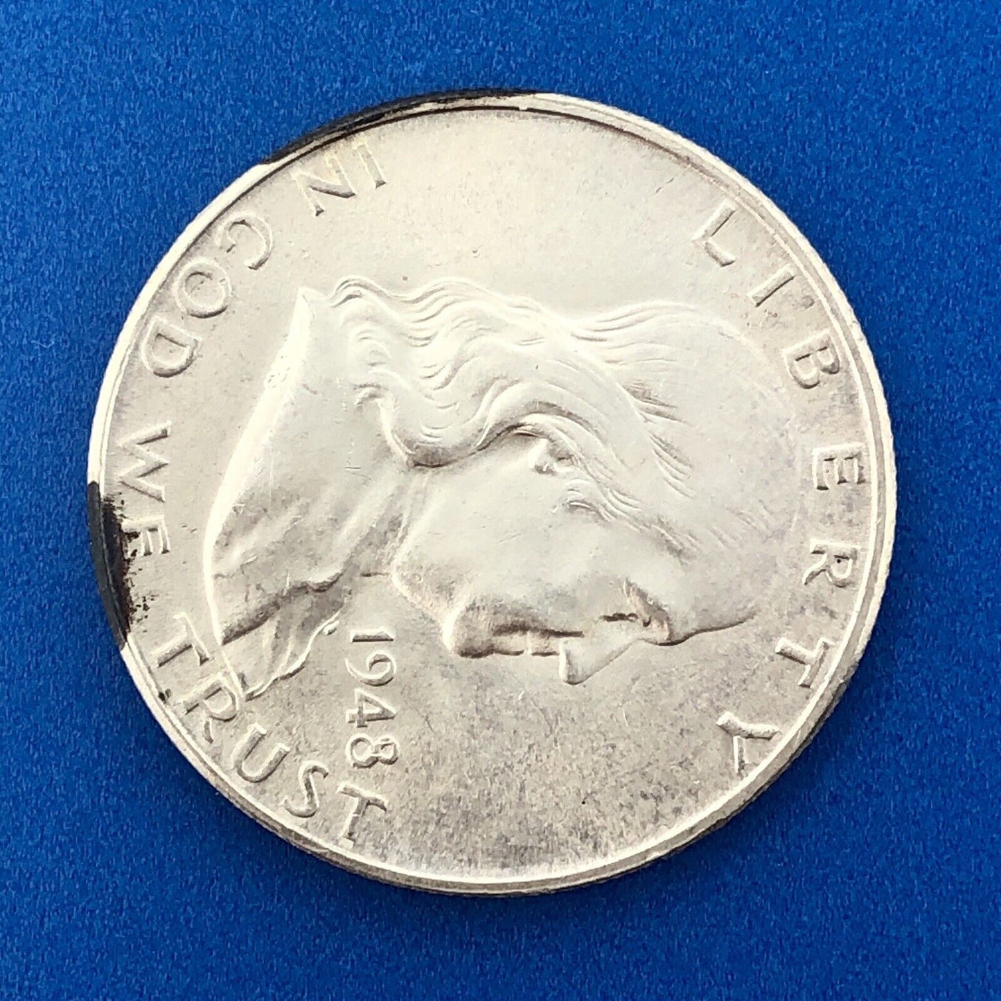 1948 D Franklin Silver Half Dollar Better Key First Year Series Denver Mint Coin