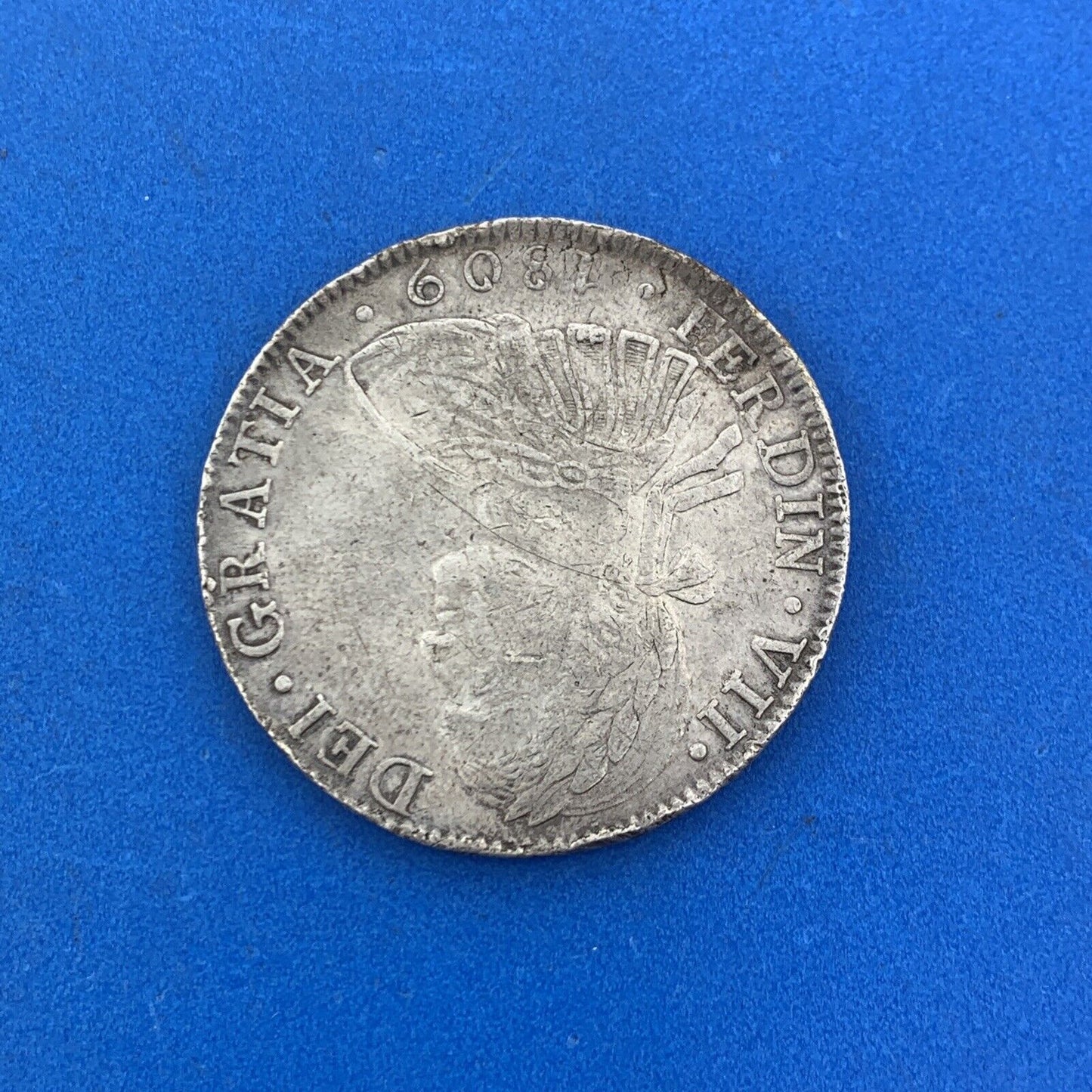 1809 Mo Mexico City 8 Reales Key Better Date .903 Silver Mexico Coin
