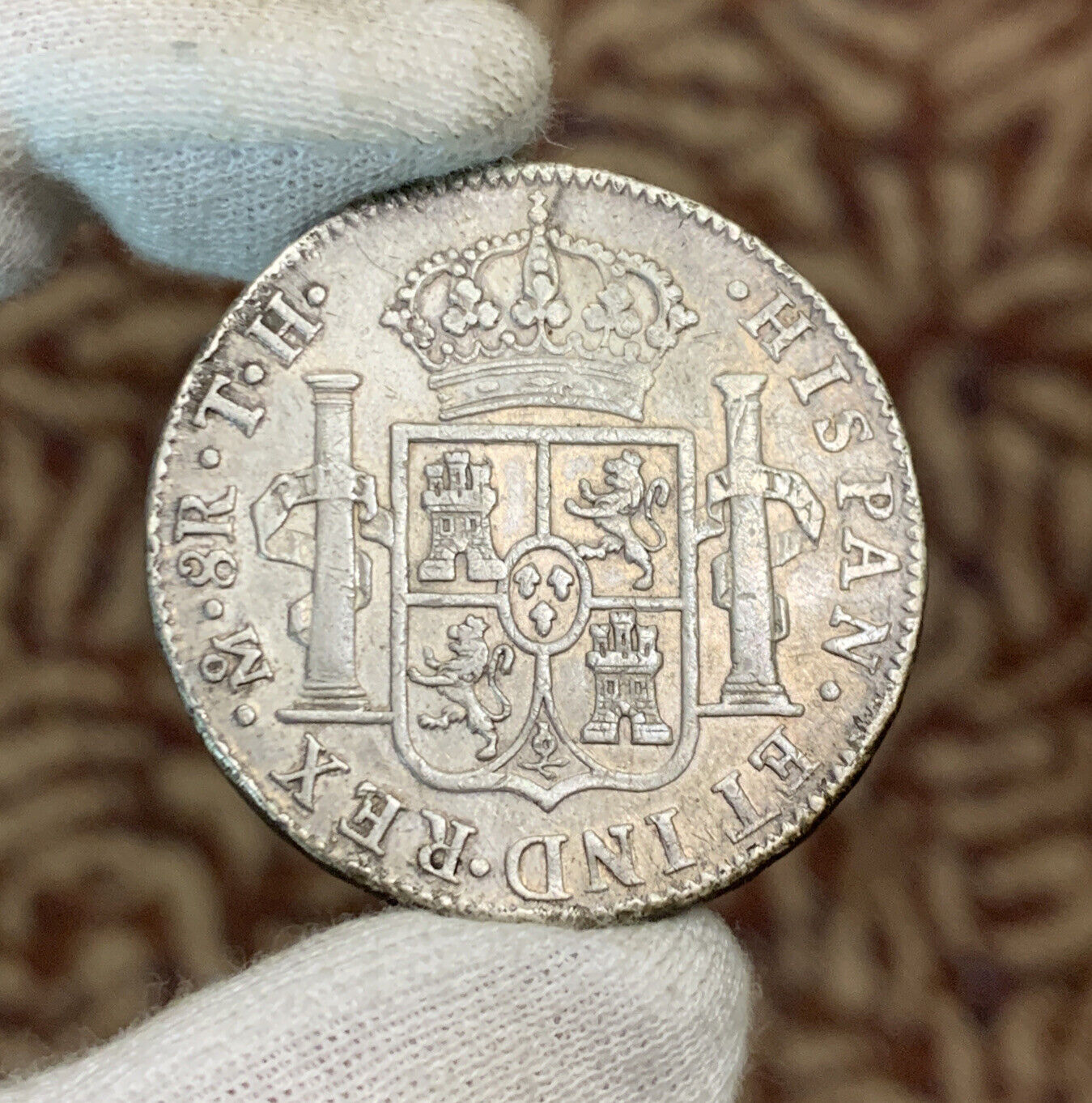 1809 Mo Mexico City 8 Reales Key Better Date .903 Silver Mexico Coin
