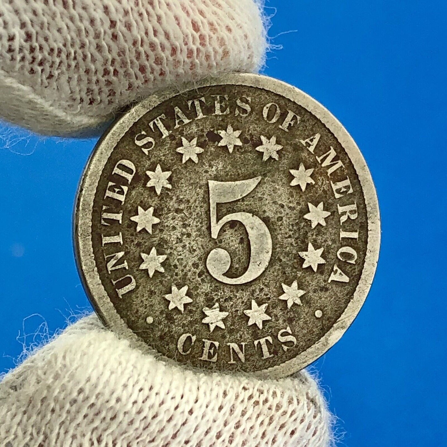 1870 P Shield Nickel 5c Better Key Rare Philadelphia Mint Coin No Rays