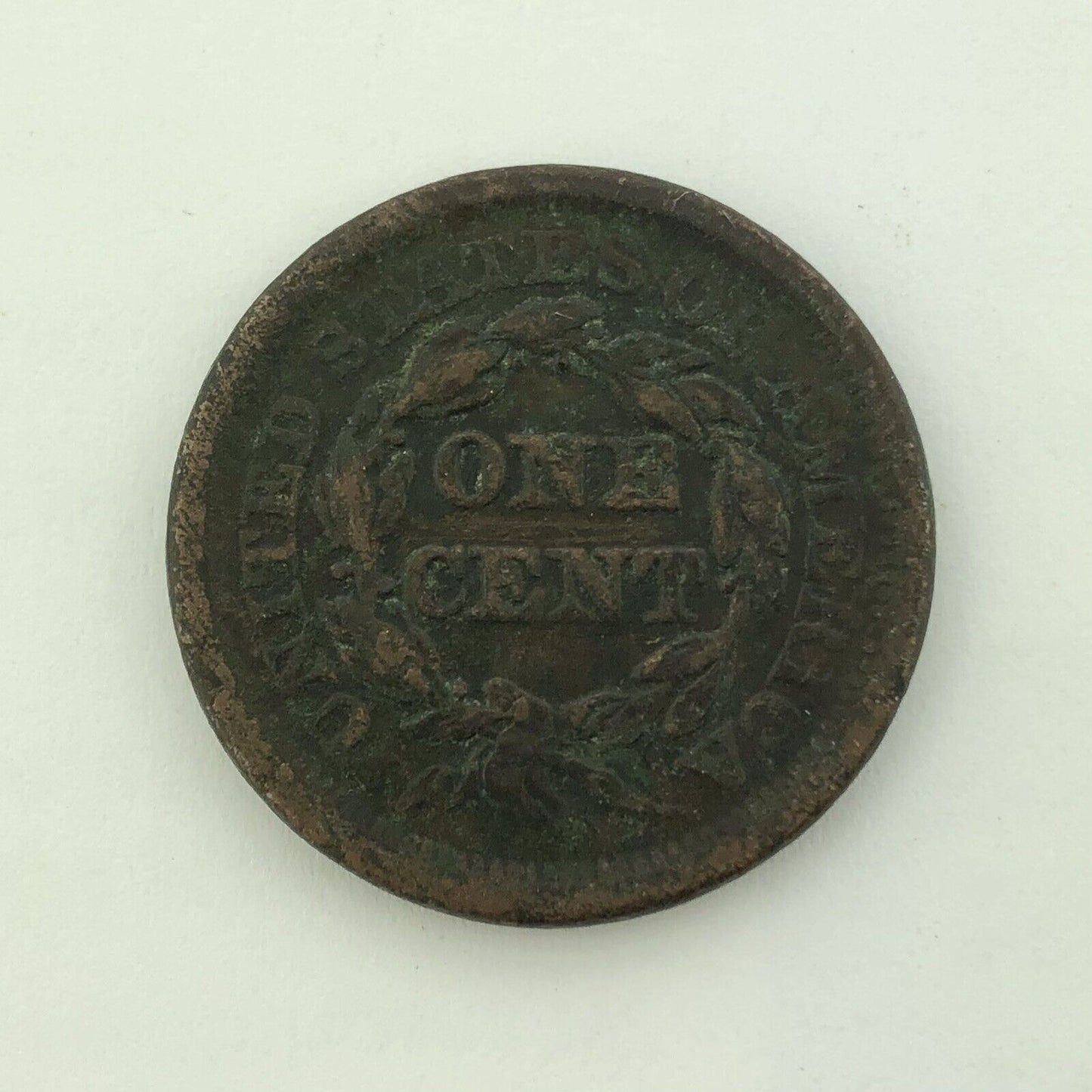 1854 P Liberty Head Braided Hair Large Copper Cent Better Philadelphia Mint Coin