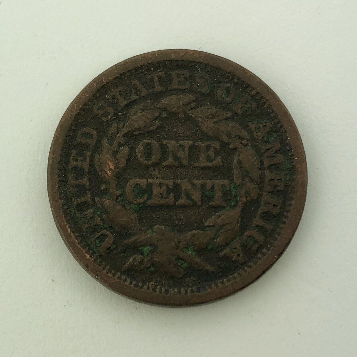 1848 P Liberty Head Braided Hair Large Copper Cent Better Philadelphia Mint Coin