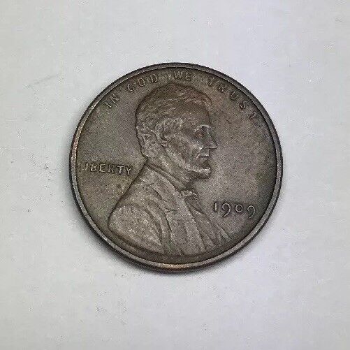 1909 VDB Lincoln Cent 1c Wheat Penny First Year of Series Key Philadelphia Coin