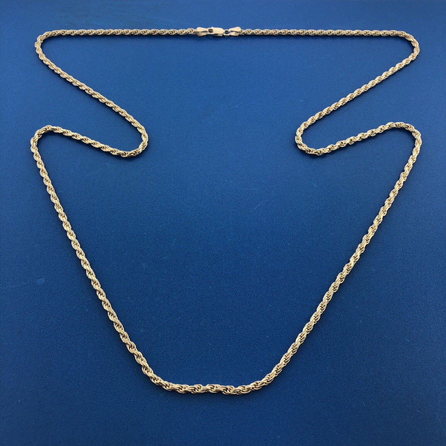 Milor Italy 925 Sterling Silver 2.70 mm Statement Rope Chain Necklace