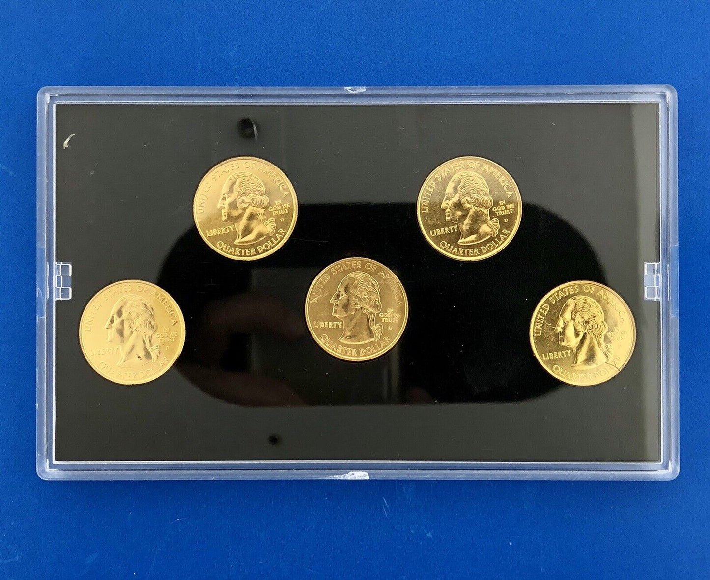 2001 P D State Quarter Collection Platinum Gold Philadelphia Denver 20 Coin Lot