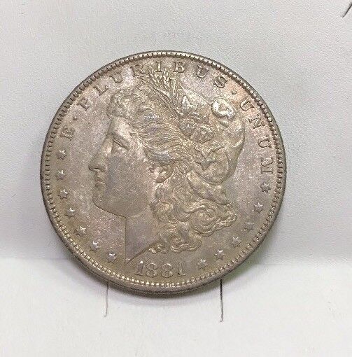1881 O Silver Morgan Dollar U.S Coinage Key Better Date New Orleans Mint Toned