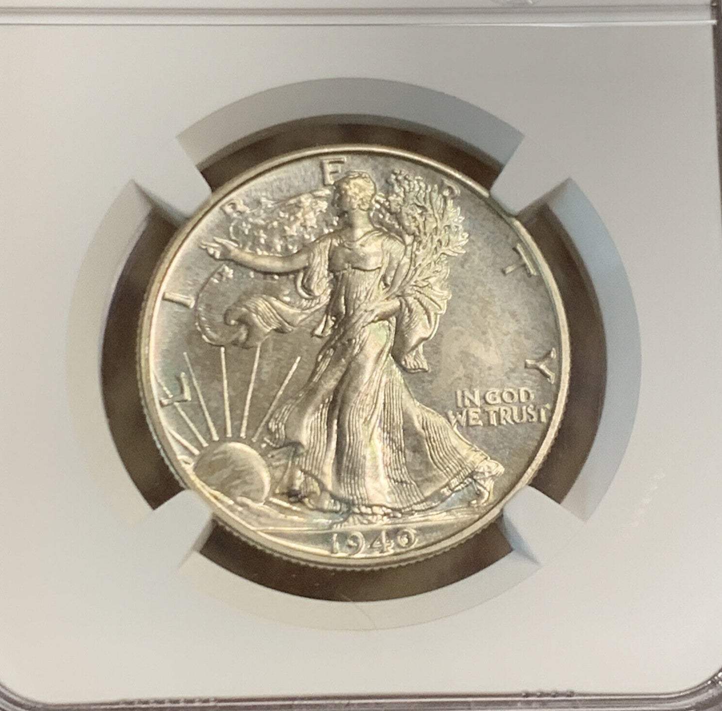 1940 P Proof Silver Walking Liberty Half Dollar High Grade Philadelphia NGC PF66