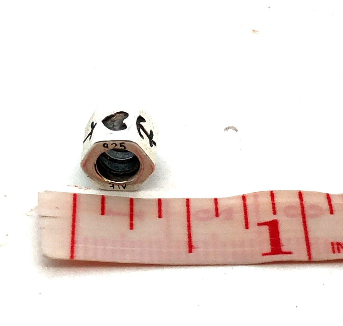 PANDORA 925 Sterling 790119 Silver Faith Love Hope Cross Heart Anchor Bead Charm