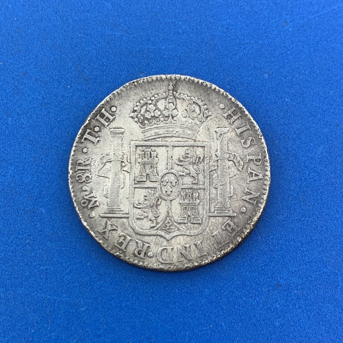 1809 Mo Mexico City 8 Reales Key Better Date .903 Silver Mexico Coin