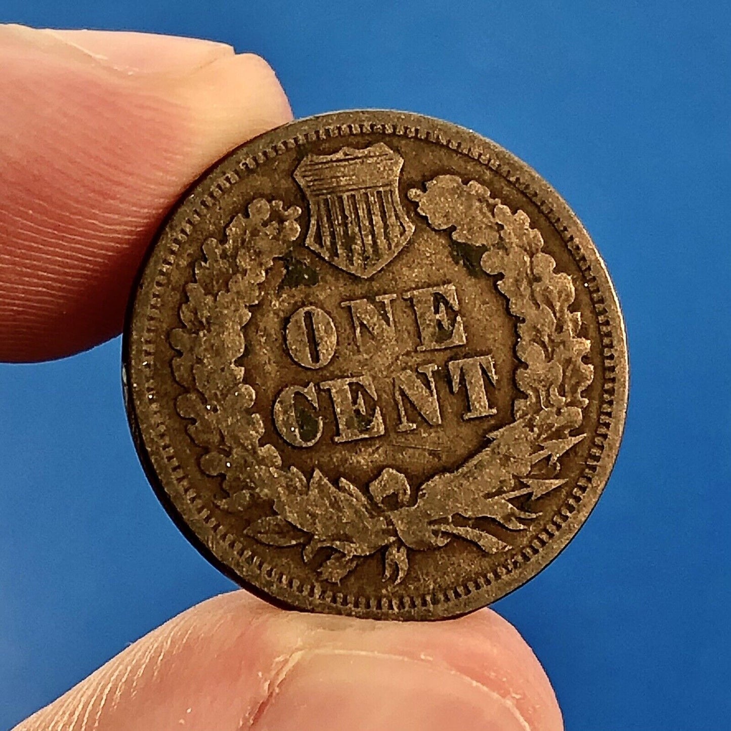 1868 P Indian Head One Cent Penny Type 3 Bronze Better Key Philadelphia Coin