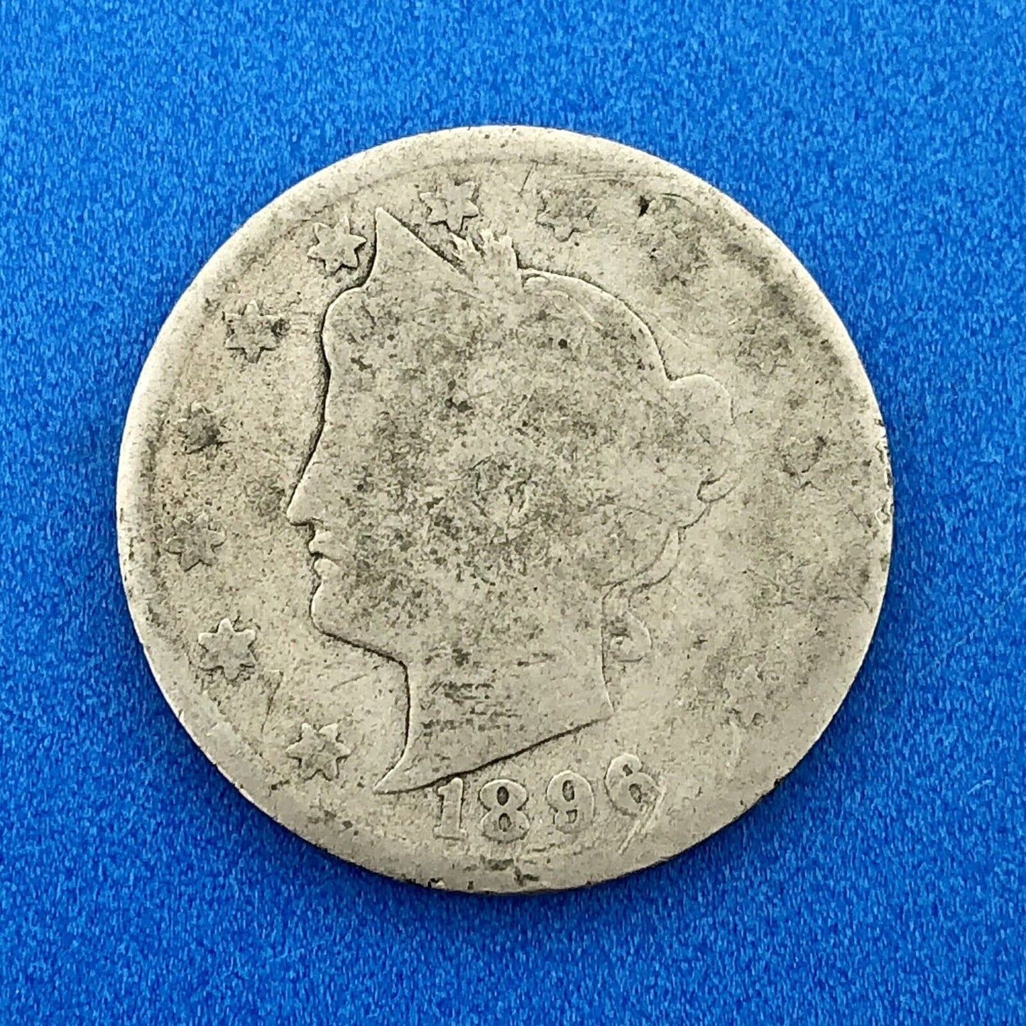 1892 95 96 98 Liberty Head Nickel Five Cents 5c Better Mixed Date Four Coin Lot