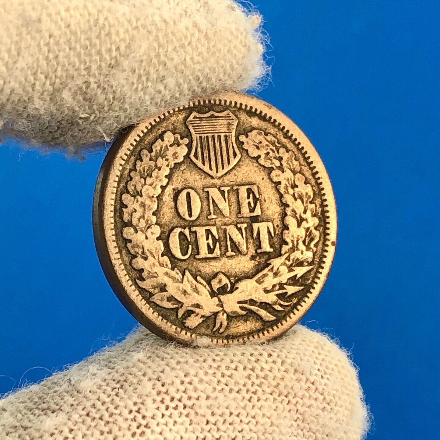 1863 Indian Head One Cent Penny Type 2 Copper Nickel Better Philadelphia Coin