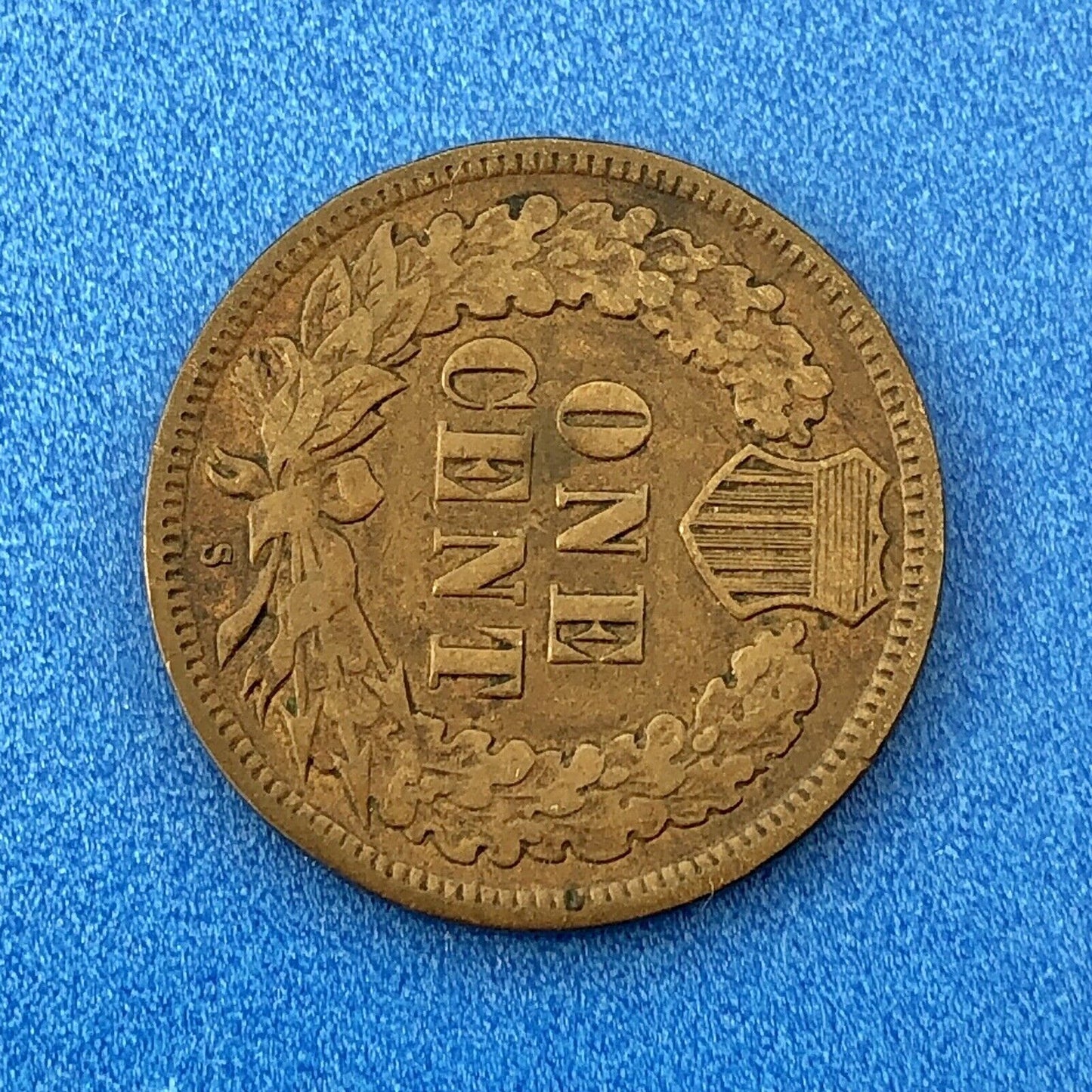 1908 S Indian Head One Cent Penny Type 3 Bronze Better Key San Francisco Coin