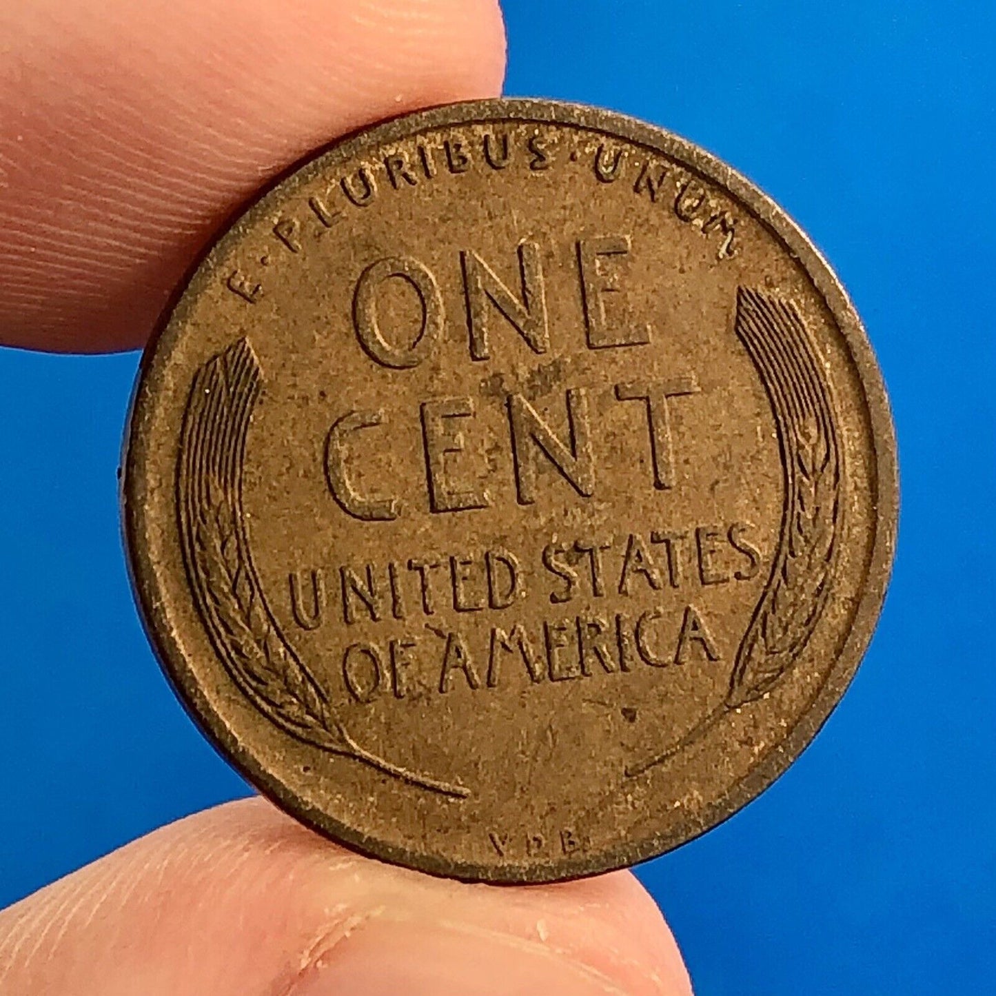 1909 P Lincoln Cent Wheat Ears Reverse VDB Key Rare 1c Penny Philadelphia Coin