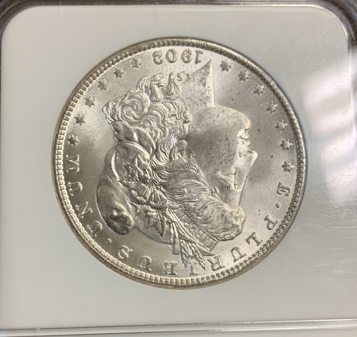 1902 O Morgan Silver Dollar New Orleans NGC MS63
