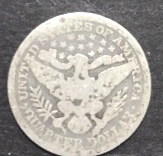 1892 P Silver Barber Quarter Better Key Date Philadelphia Coin Rare Scarce