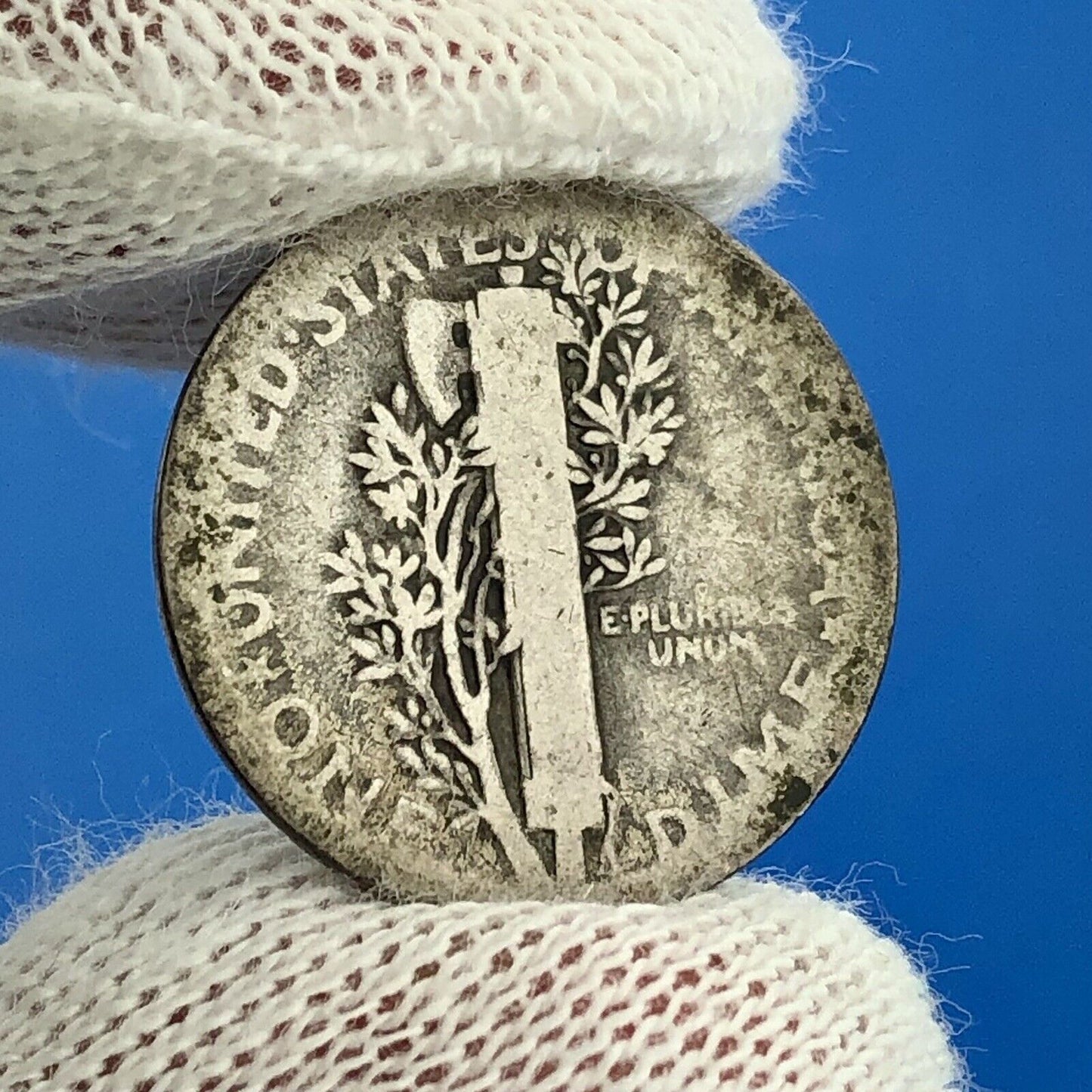1921 P United States 90% Silver Mercury Dime Key Date Scarce Philadelphia Coin
