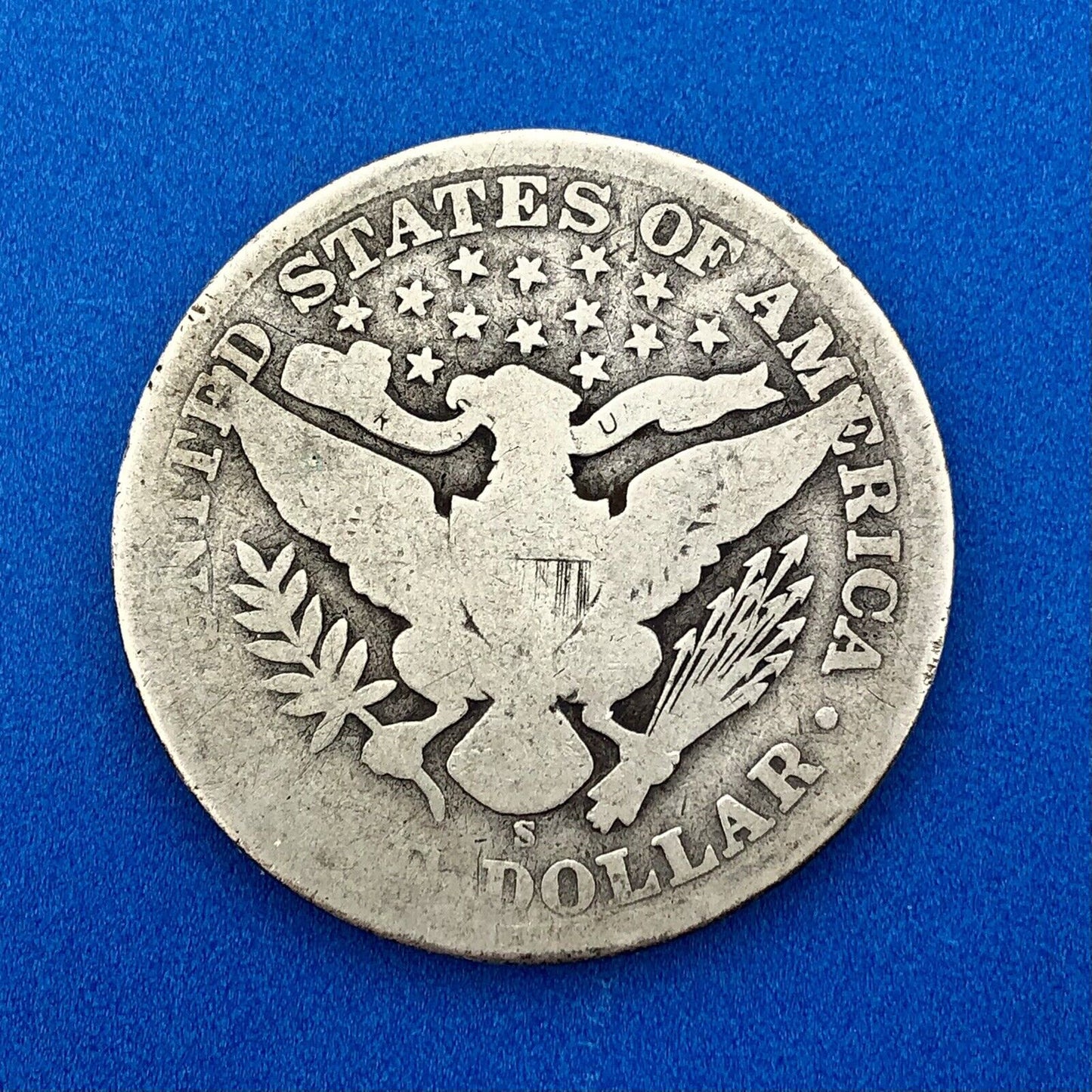 1907 S Silver Barber Half Dollar Better Key Date Rare Scarce San Francisco Coin