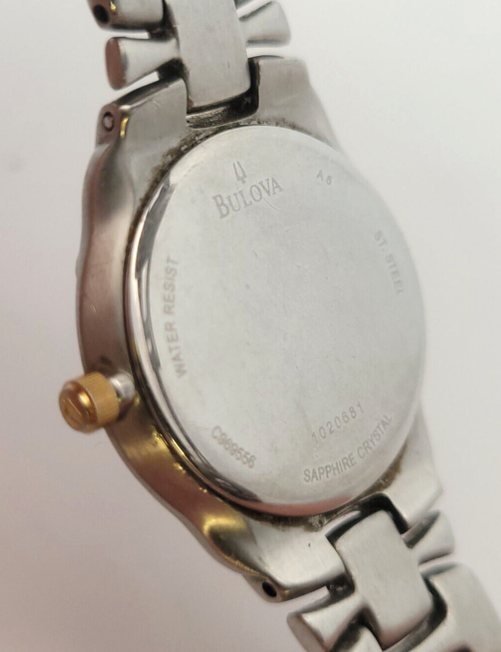 Ladies Bulova Accutron Barcelona Mother of Pearl Dial Diamond Bezel Quartz Watch