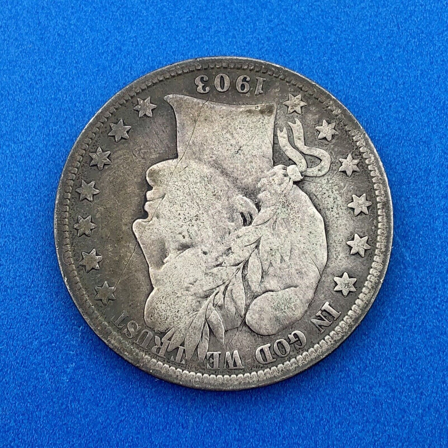 1903 S Silver Barber Half Dollar Better Key Date San Francisco Coin Rare Scarce