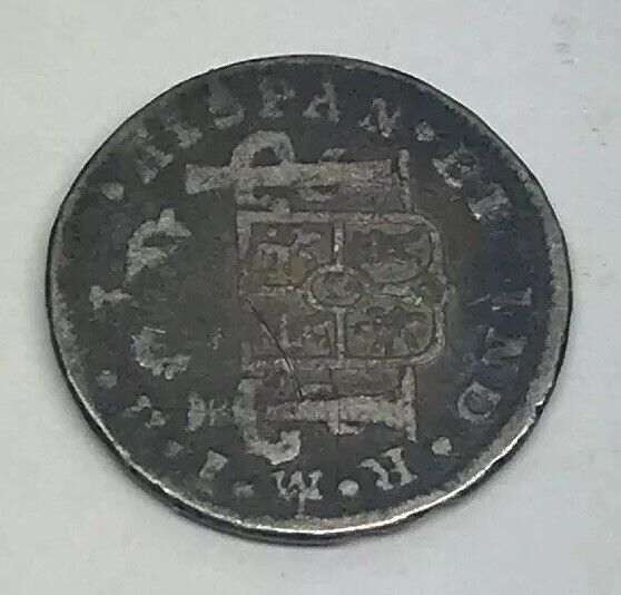 1809 Mexico Silver 1/2 Real Mexico City Ferdinand VII Pirate Treasure Coin