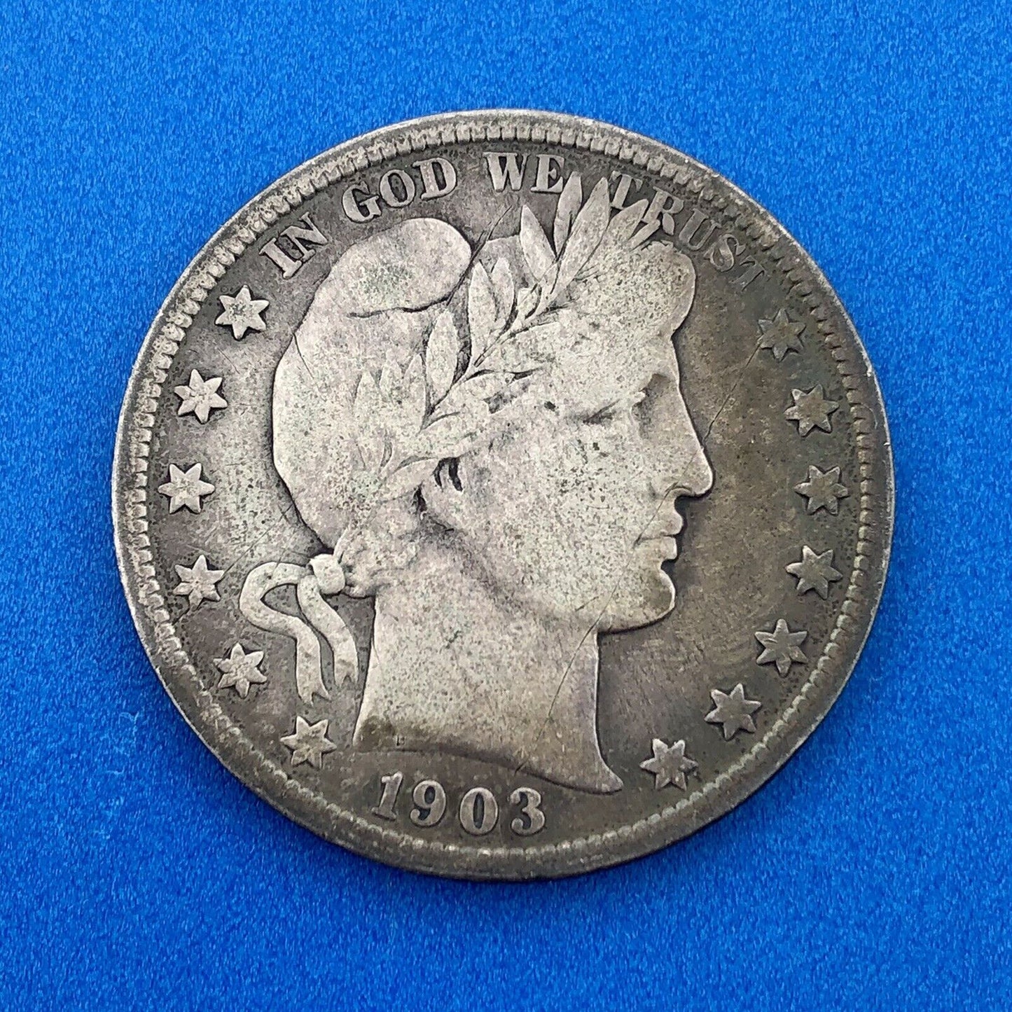 1903 S Silver Barber Half Dollar Better Key Date San Francisco Coin Rare Scarce