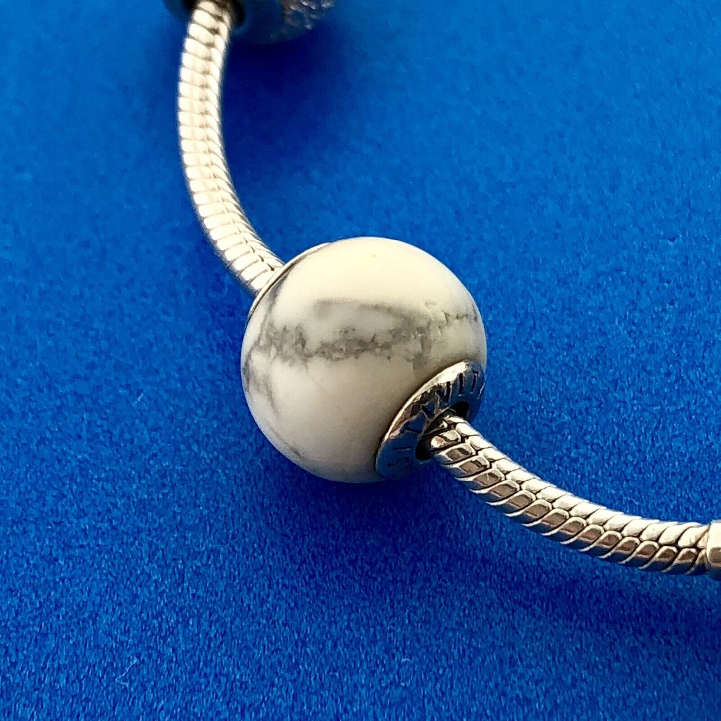 Authentic PANDORA Sterling Essence Collection Signature Clasp 6 Charm Bracelet