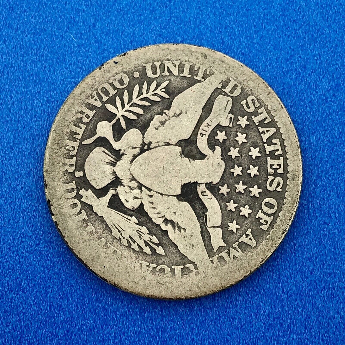 1914 S Silver Barber Quarter Better Key Date San Francisco Coin Rare Scarce
