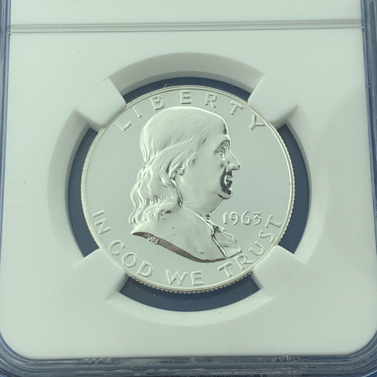 1963 Franklin Silver Proof Half Dollar 50c $.50 Better Key Philadelphia NGC PF67