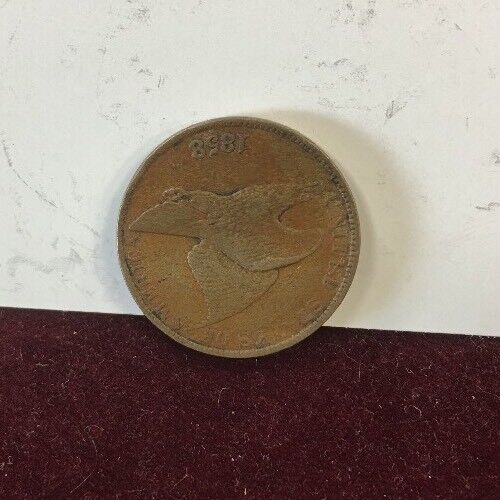 1858 1C Flying Eagle Cent Large Letters US Coinage