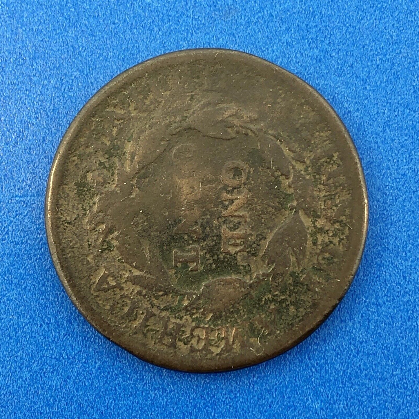 1810/09 Classic Head Large Copper Cent Colonial United States Scarce Over Date