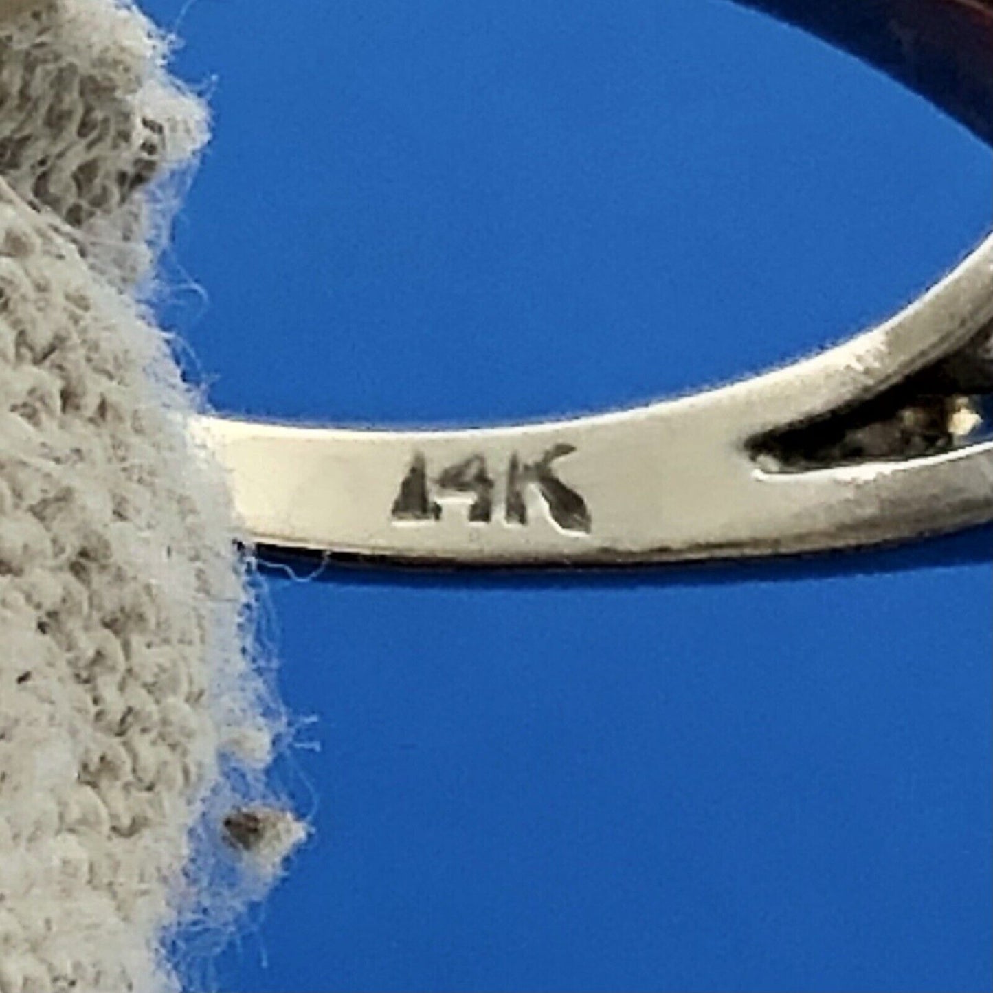 Gorgeous 14k White Gold Round Diamond White Pearl Cluster Statement Ring Size 4