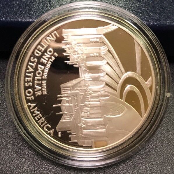 2005 P Chief Justice John Marshall Commemorative Proof Silver Dollar $1