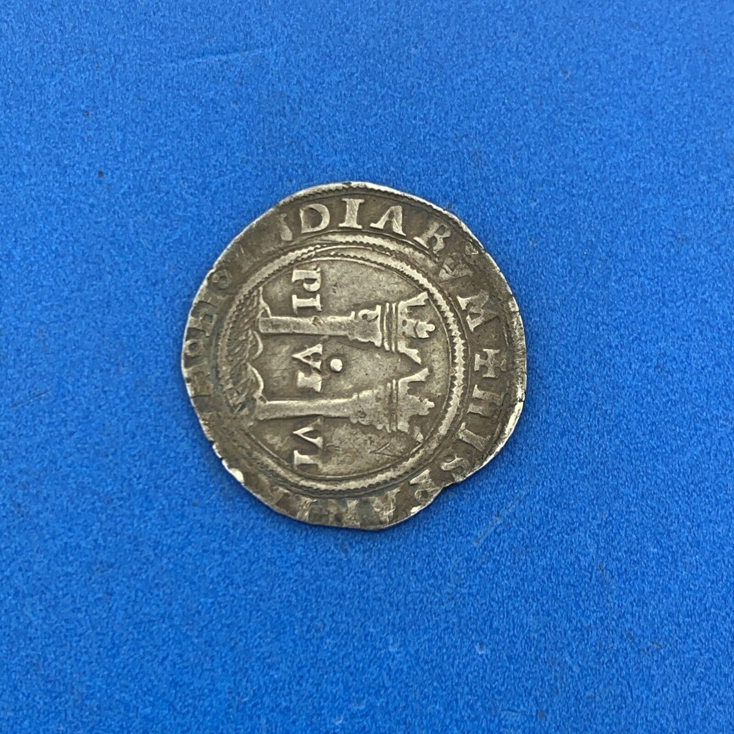 1542-55 Mexico Carlos And Joanna 1 Silver Real Mexico City ML Late Series