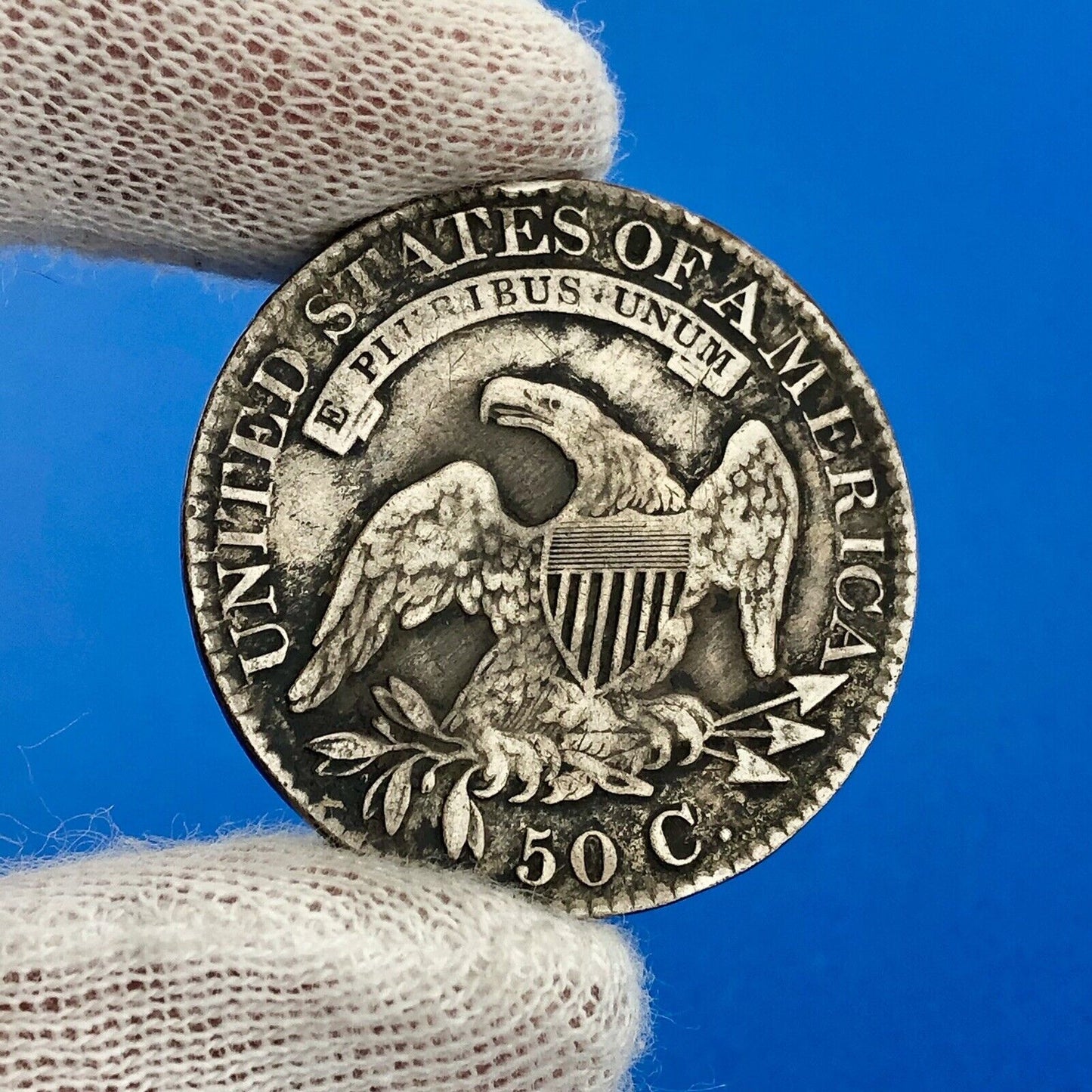 1826 P Capped Bust Silver Half Dollar 50c Better Early Philadelphia Mint Coin