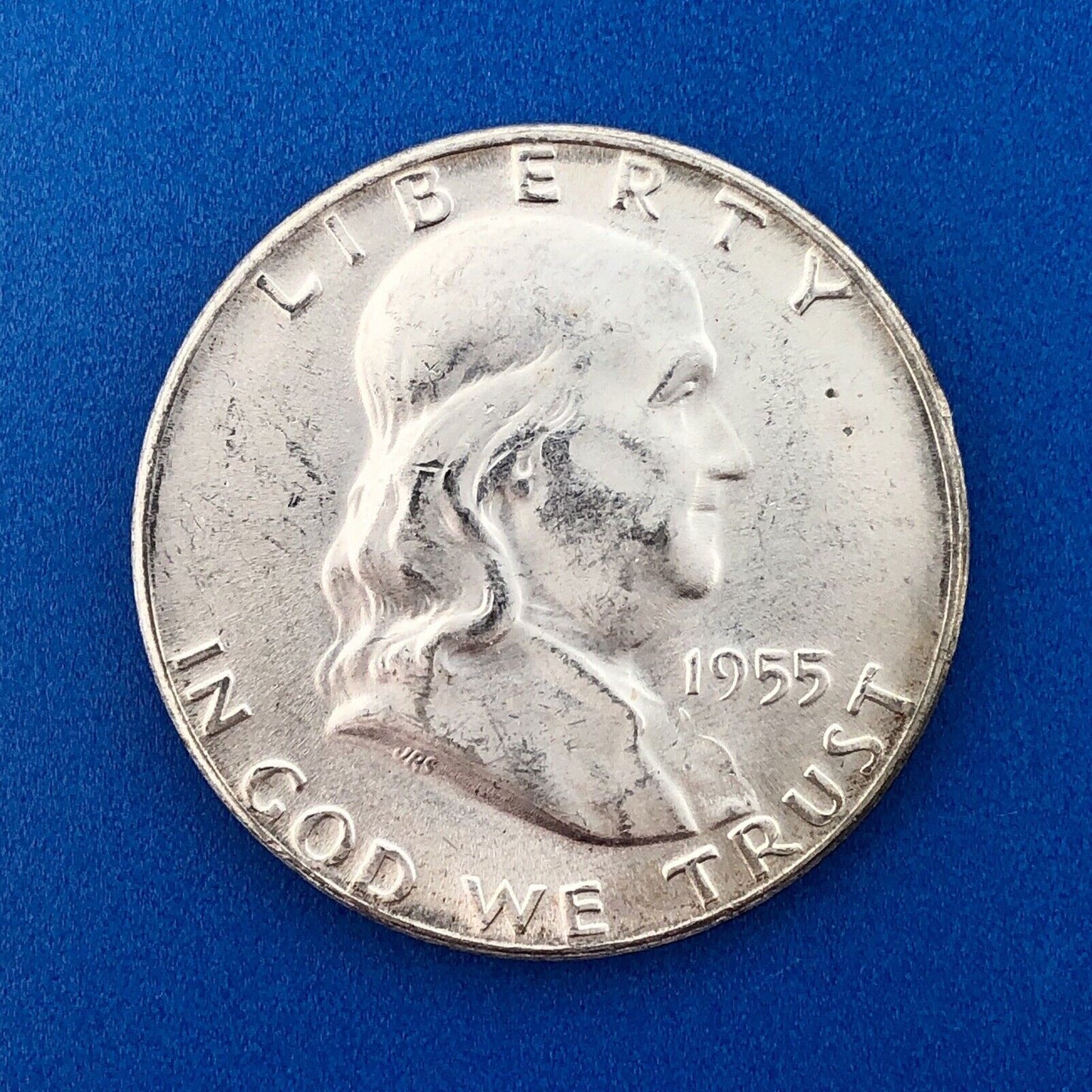 1955 P Franklin Silver Half Dollar Better Key Rare Philadelphia Mint Coin