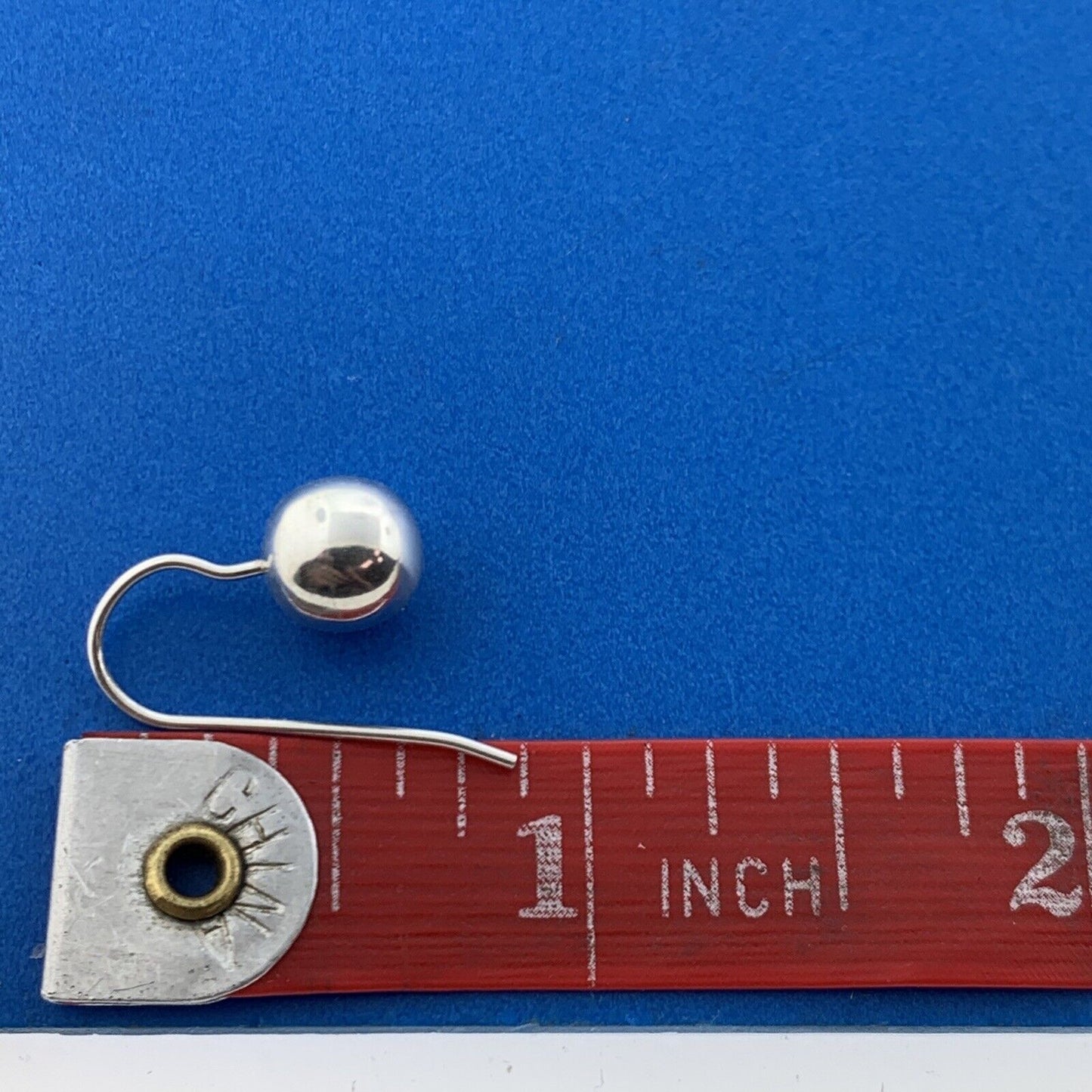 Designer 925 Sterling Silver Ball Bead Earring 2 Pair Set New With Tag