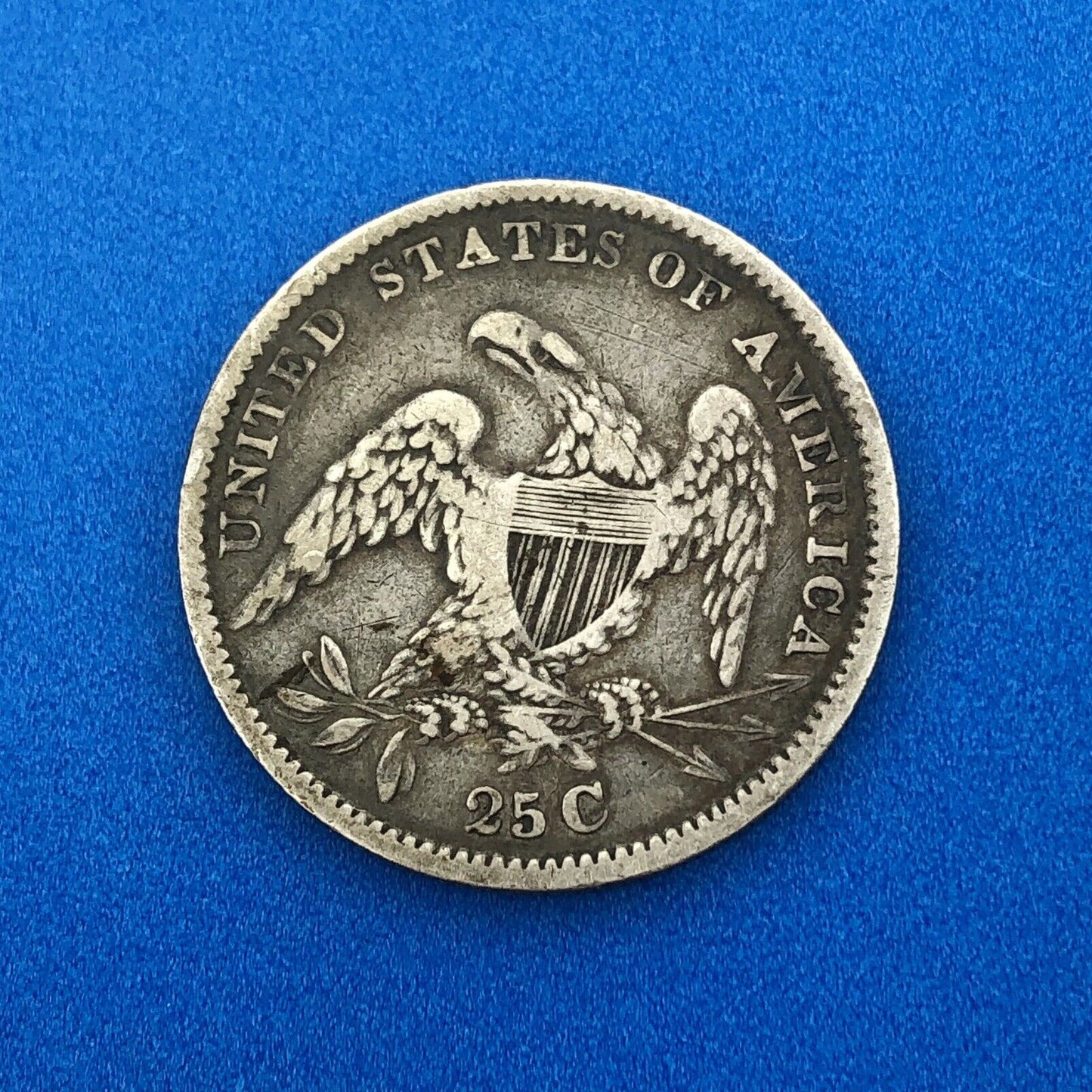 1834 Capped Bust Quarter Dollar Type Two 25 Cents Early American Coinage Nice