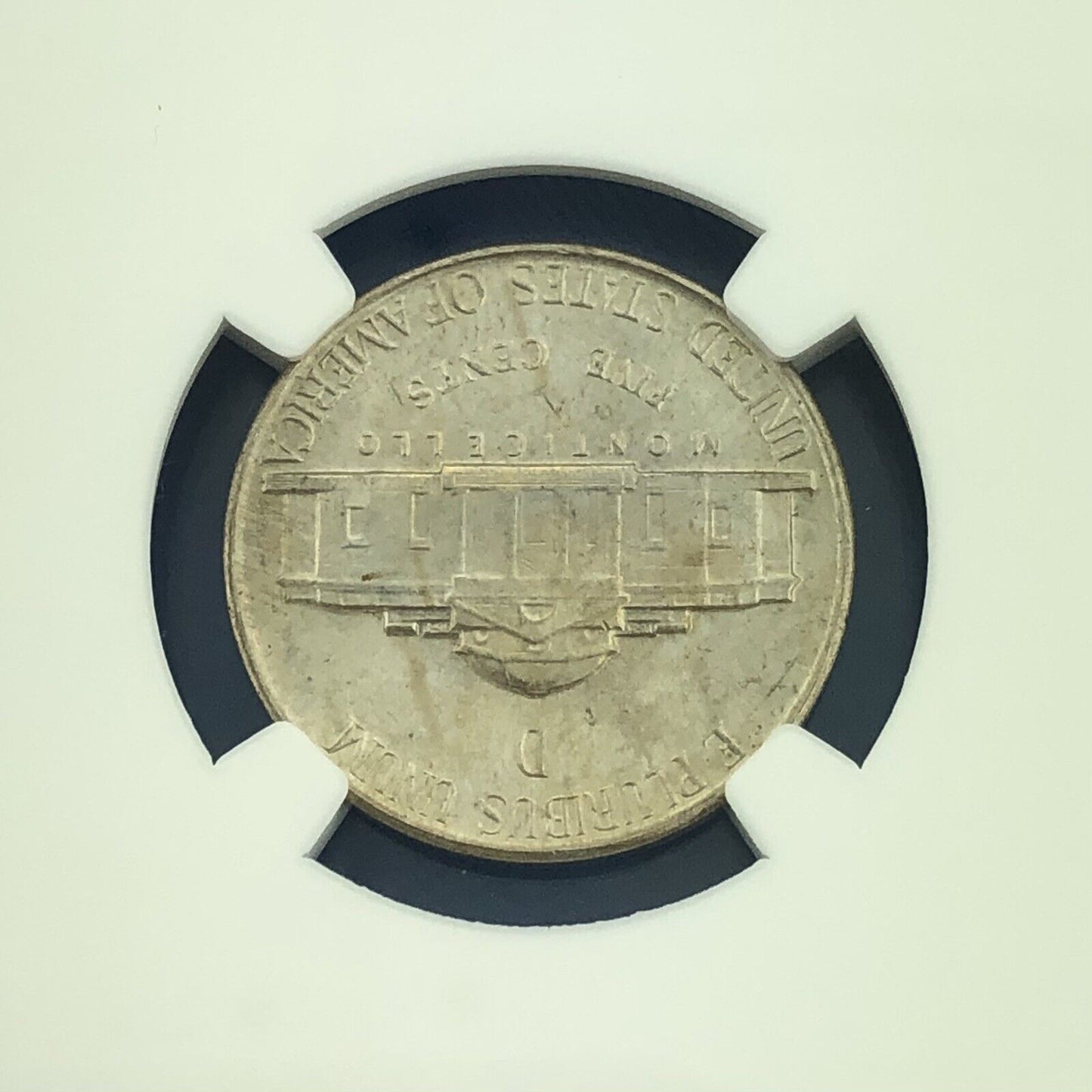 1945 D Jefferson Silver Wartime Nickel Better Key Scarce Denver 35% Coin