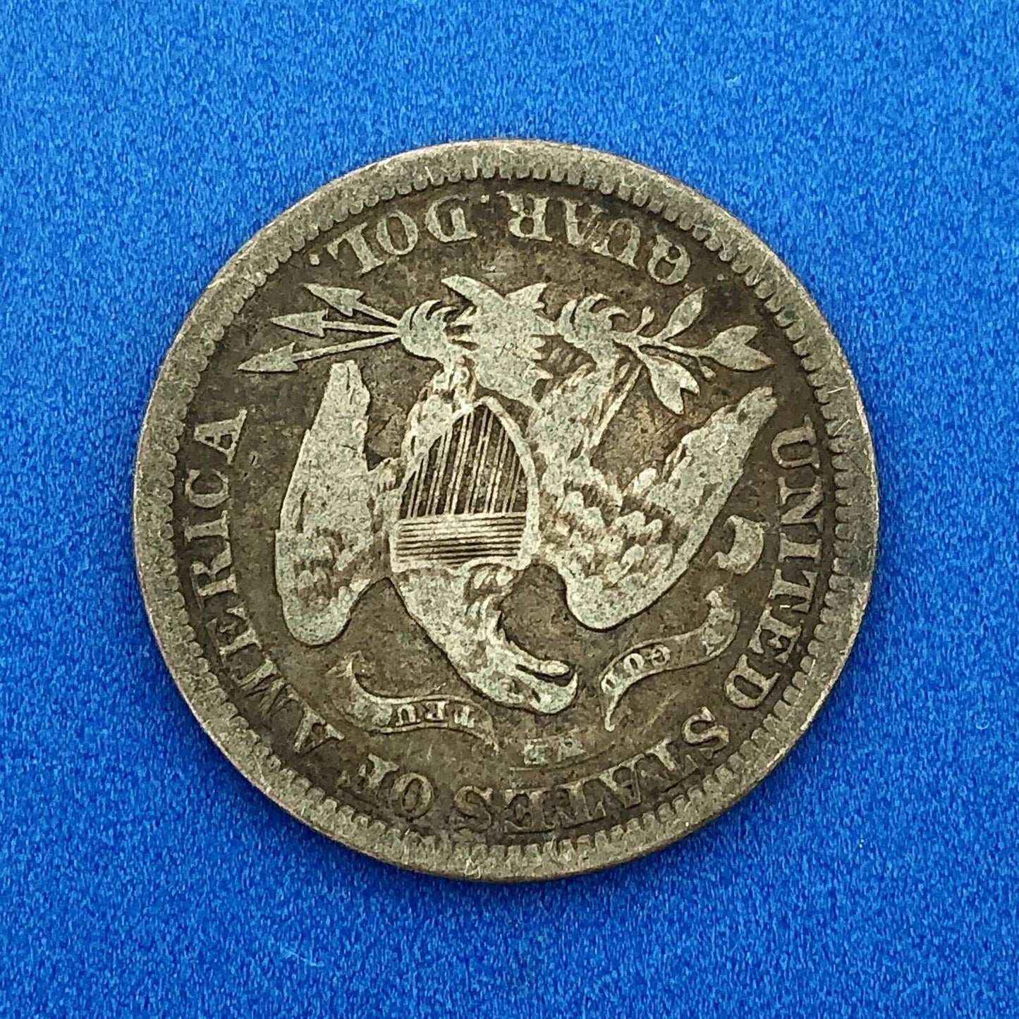 1876 P Silver Liberty Seated Quarter Dollar Type 1 Better Philadelphia Mint Coin