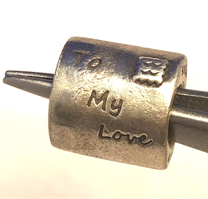 PANDORA ALE 925 Sterling Silver From Me To My Love Letter Envelope 790894 Charm