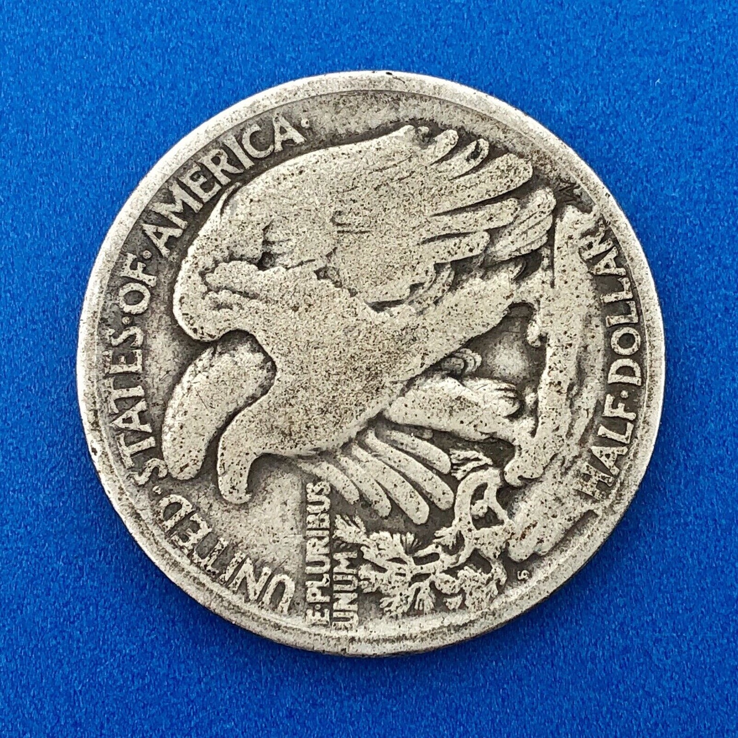 1917 S Reverse Silver Walking Liberty Half Dollar 50c Better Key San Fran Coin