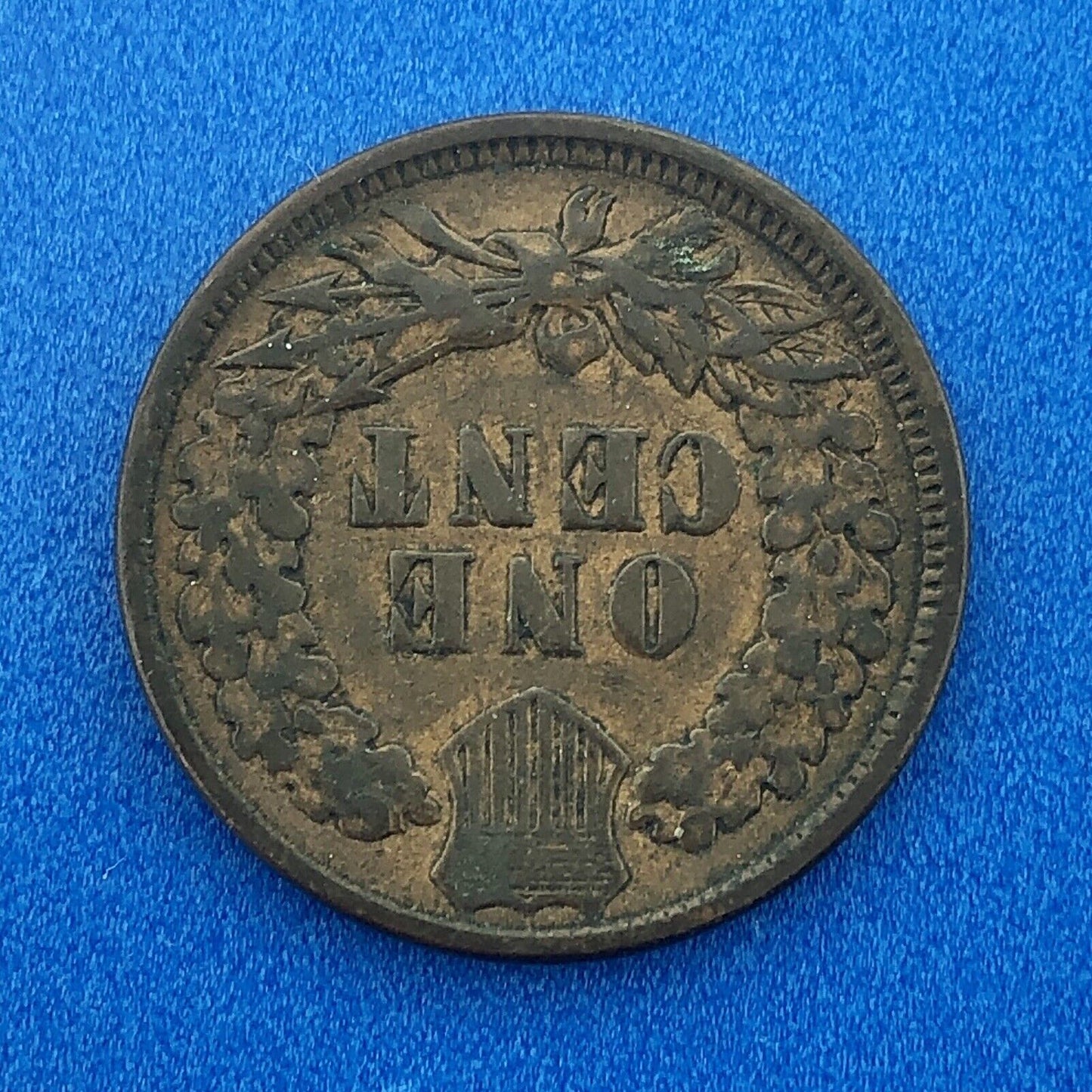 1891 Indian Head One Cent Penny Type 3 Bronze Better Key Philadelphia Coin