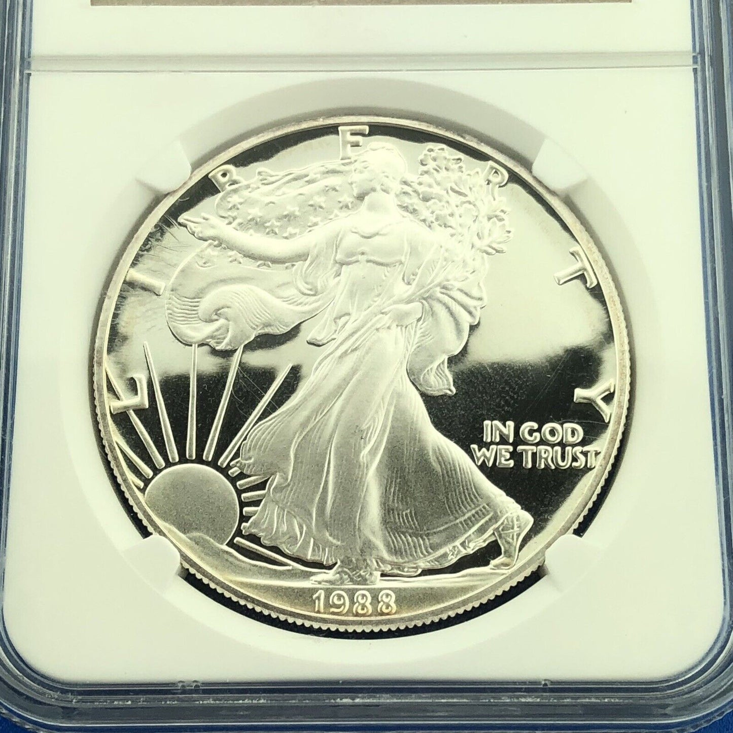 1988 S Proof Silver Eagle 999 Fine Silver NGC PF70 Ultra Cameo A Perfect Coin!