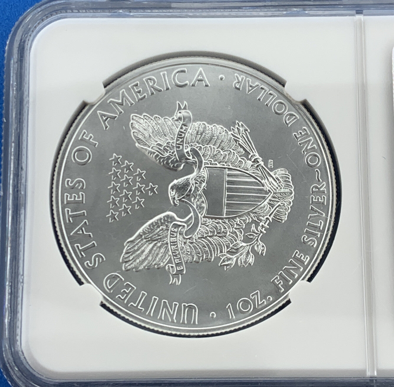 2011 $1 Silver Eagle 1oz 999 Fine Silver NGC MS70 25th Anniversary Early Release