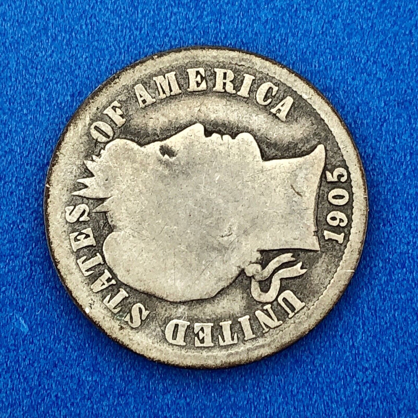1905 O Silver Barber Dime 10c Better Scarce Key Rare New Orleans Mint Coin