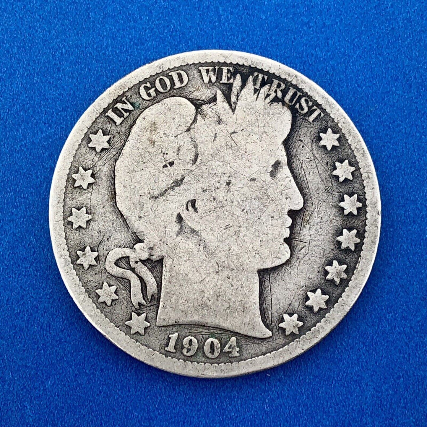 1904 O Silver Barber Half Dollar Better Key Date Rare Scarce New Orleans Coin