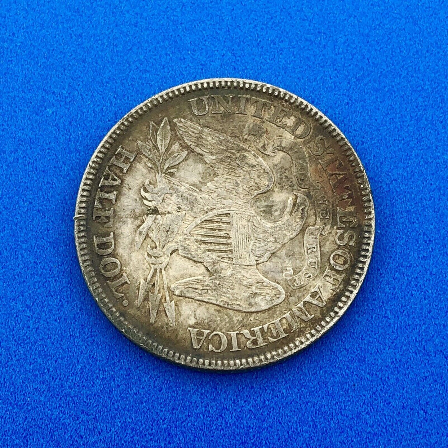 1877 P Silver Seated Half Dollar 50c Better Type 4 Key Rare Philadelphia Coin